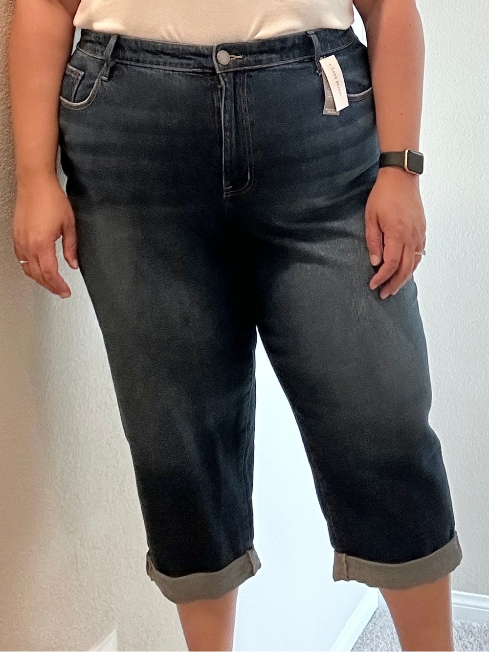 Lane Bryant - NWT Boyfriend Capri Mid-Rise Jeans